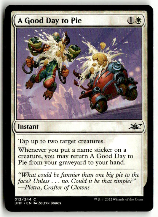 A Good Day to Pie - Front