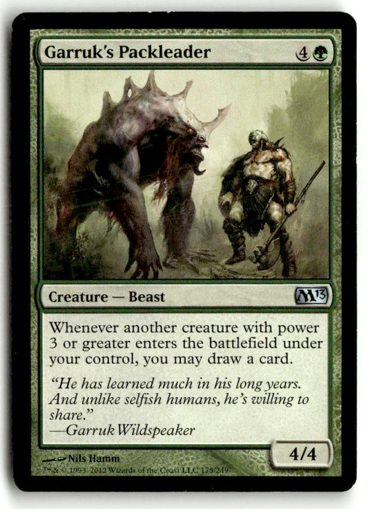 Garruk's Packleader - Front