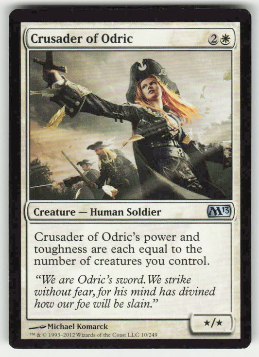 Crusader of Odric - Front