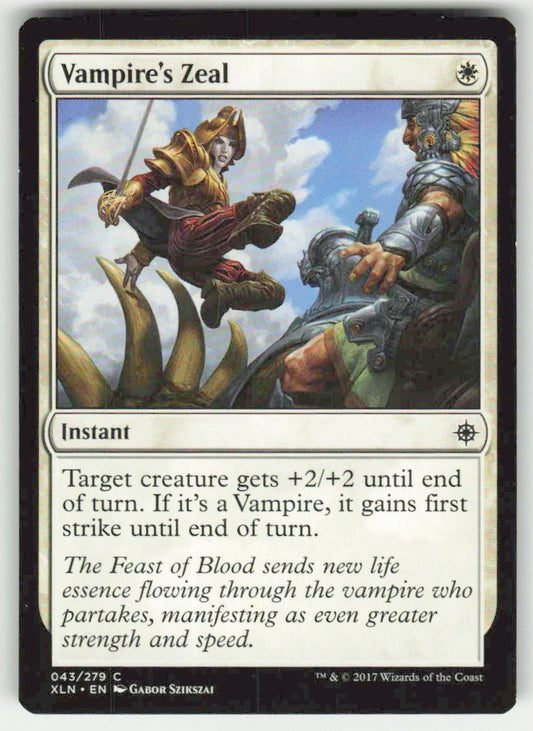 Vampire's Zeal - Front