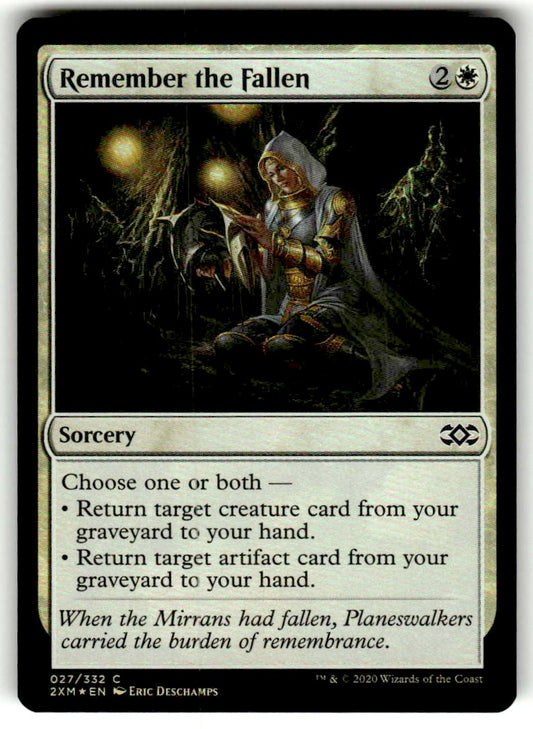 Remember the Fallen - Front