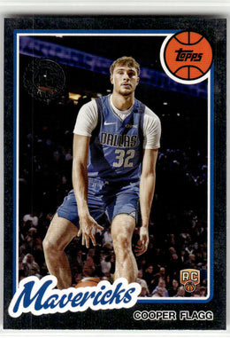 2025-26 Topps #80BK-51 Cooper Flagg 1980-81 Topps Basketball