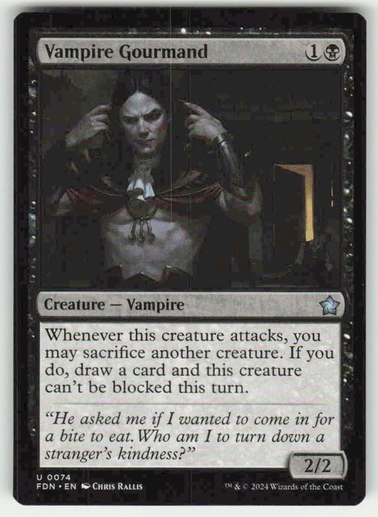 Vampire Gourmand - Front