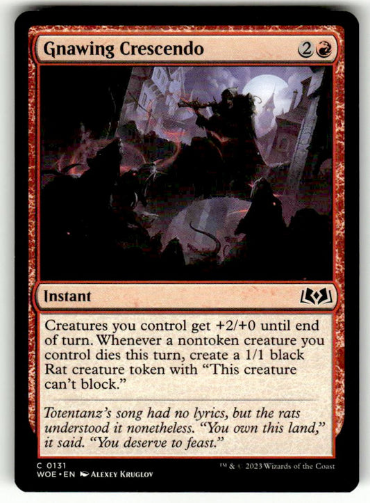 Gnawing Crescendo - Front