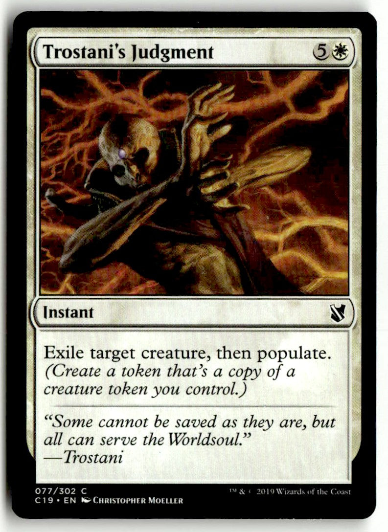 Trostani's Judgment - Front