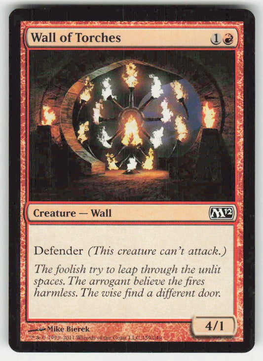 Wall of Torches - Front