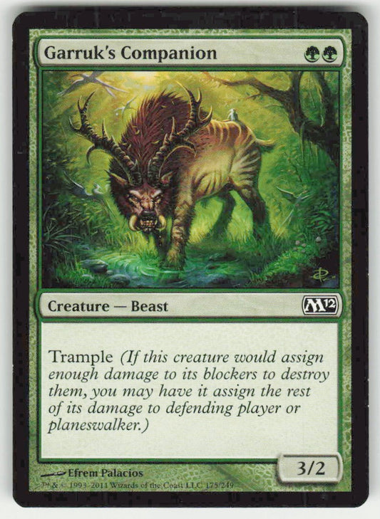 Garruk's Companion - Front