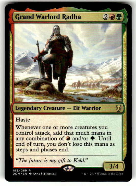 Grand Warlord Radha - Front