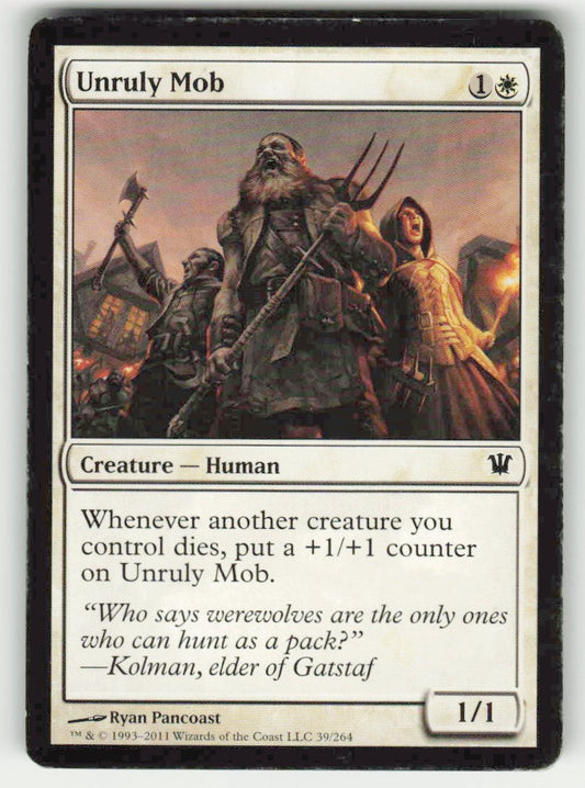 Unruly Mob - Front