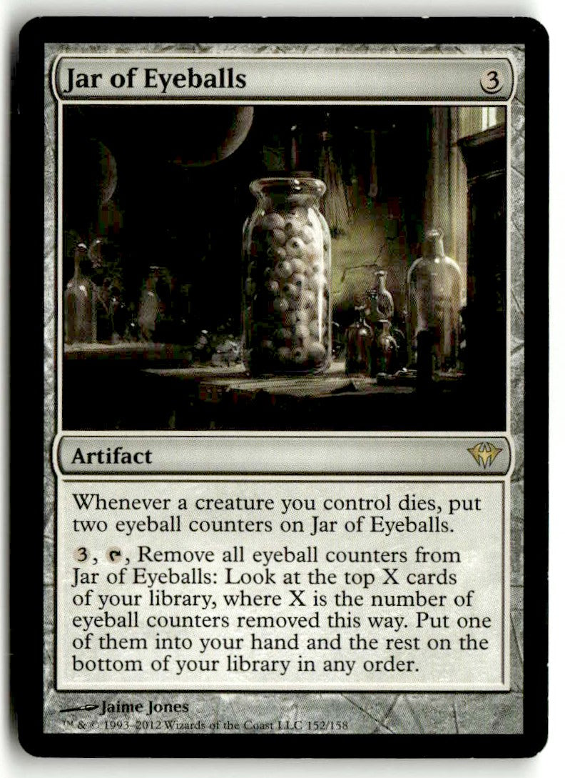 2012 Dark Ascension 152 Jar of Eyeballs
