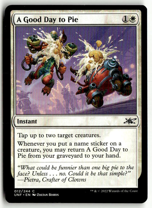 A Good Day to Pie - Front