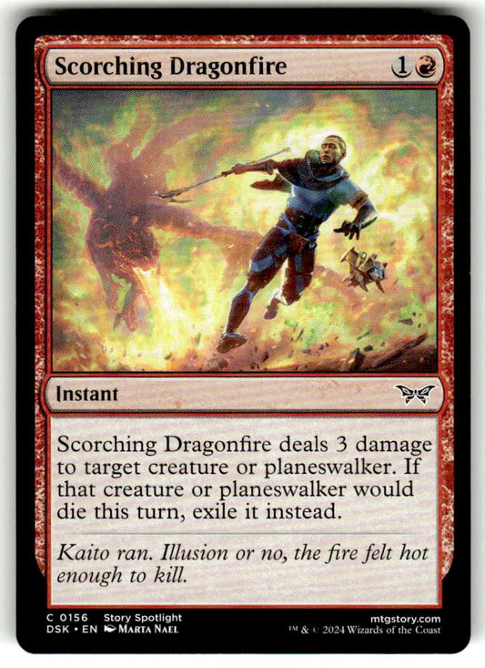 Scorching Dragonfire - Front