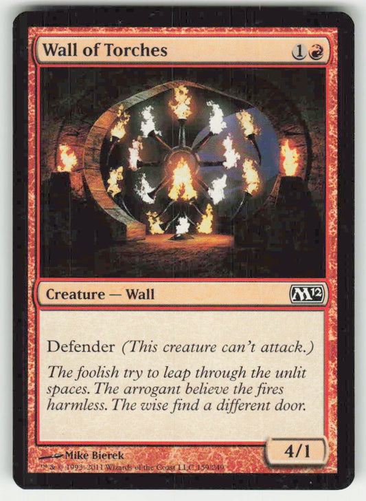 Wall of Torches - Front