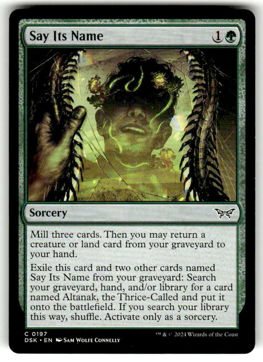 Say Its Name - Front