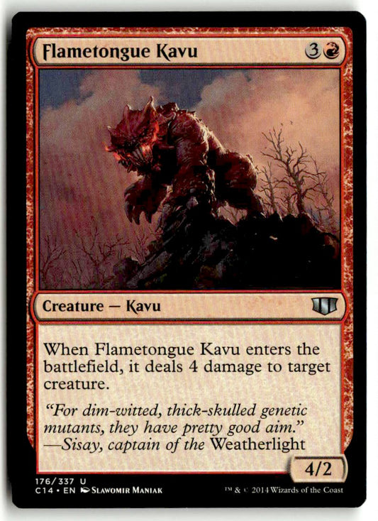 Flametongue Kavu - Front