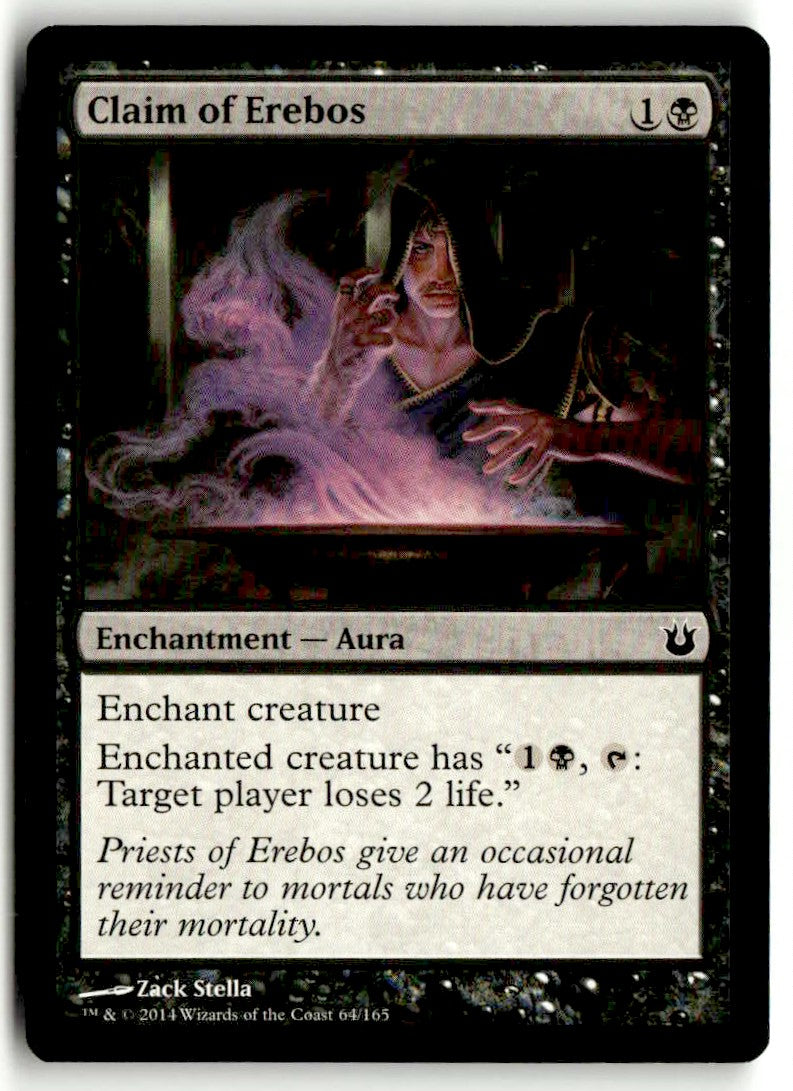 2014 Born of the Gods 64 Claim of Erebos