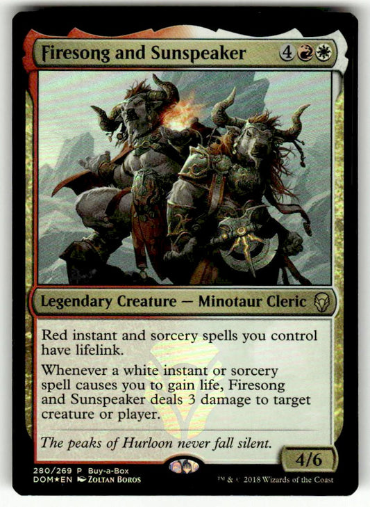 Firesong and Sunspeaker - Front