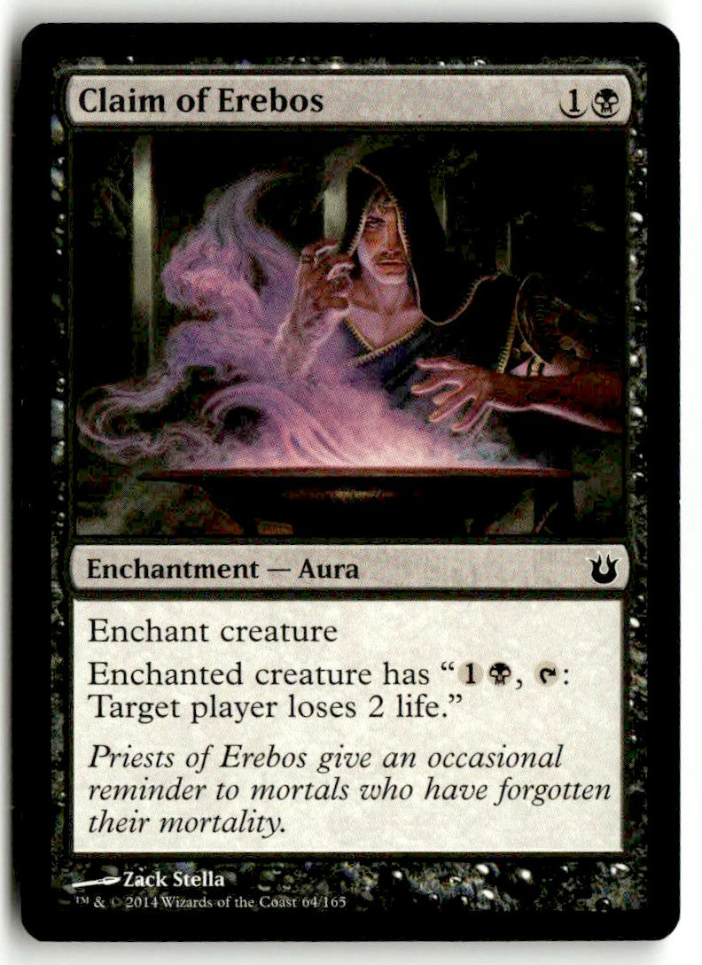 2014 Born of the Gods 64 Claim of Erebos