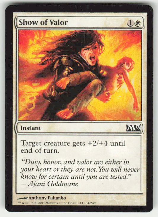 Show of Valor - Front