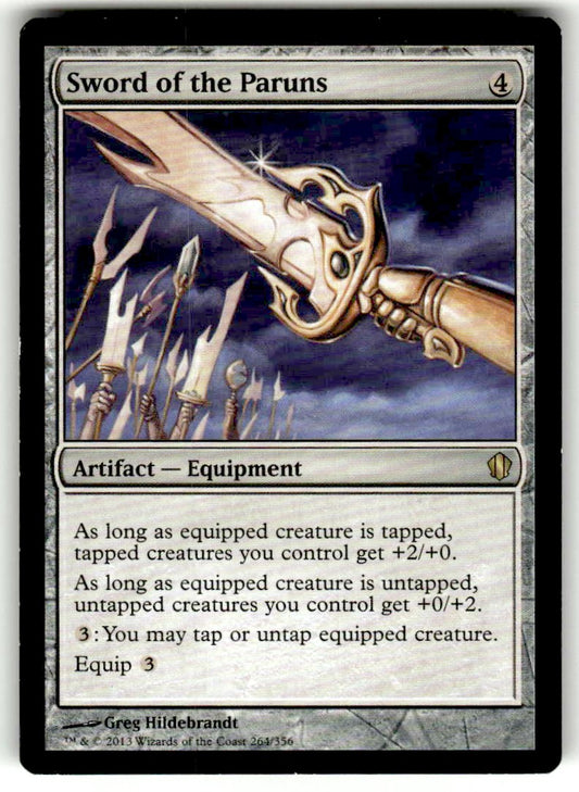 Sword of the Paruns - Front