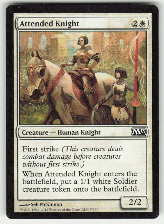 Attended Knight - Front