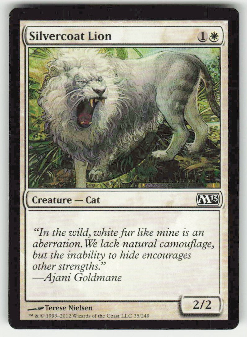Silvercoat Lion - Front