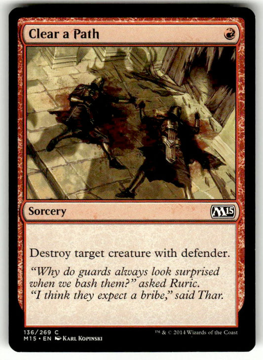 Clear a Path - Front