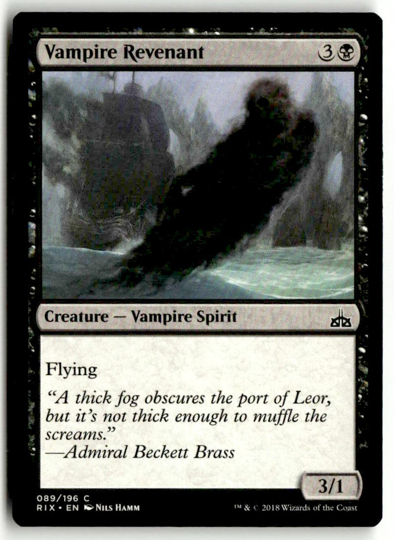 2018 Rivals of Ixalan 89 Vampire Revenant