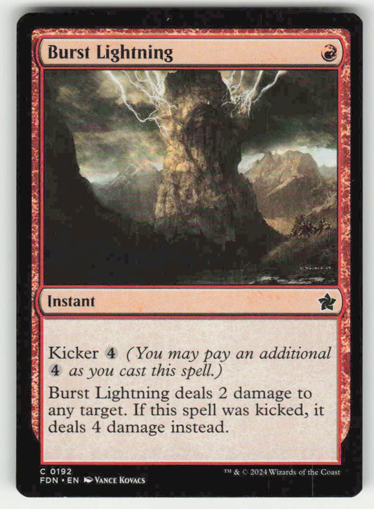 Burst Lightning - Front