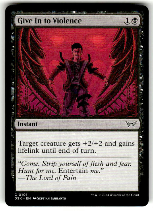 Give In to Violence - Front