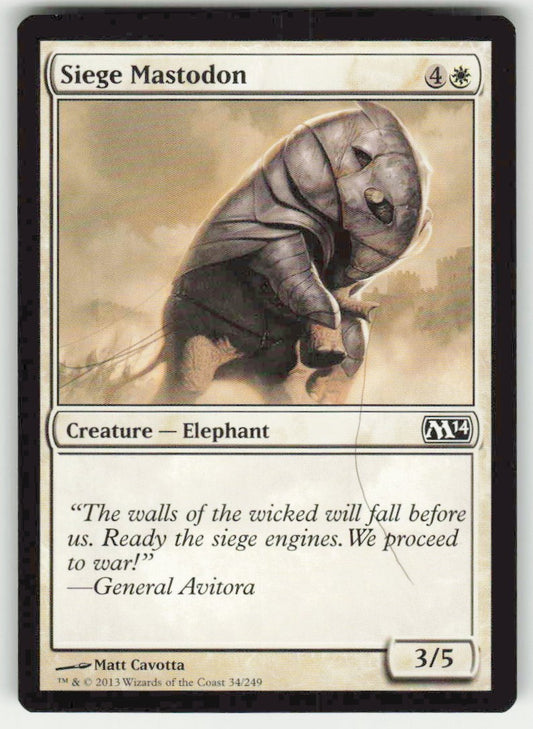 Siege Mastodon - Front