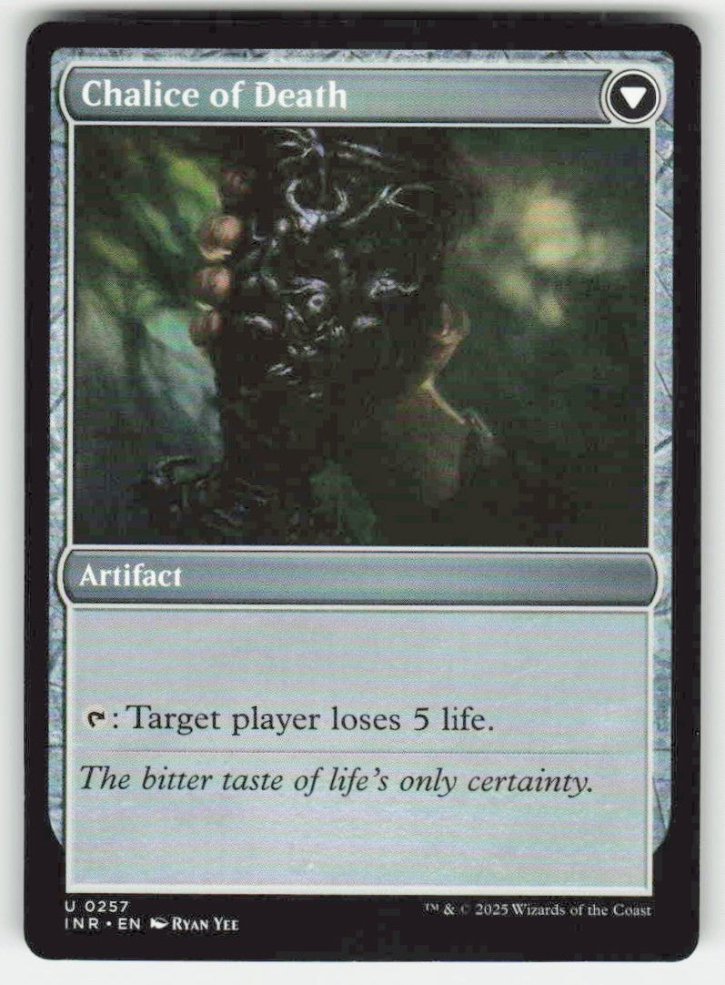 Chalice of Life // Chalice of Death - Back