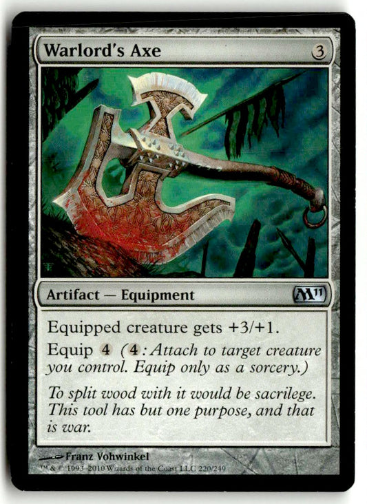 Warlord's Axe - Front