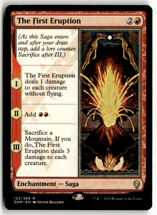 The First Eruption - Front