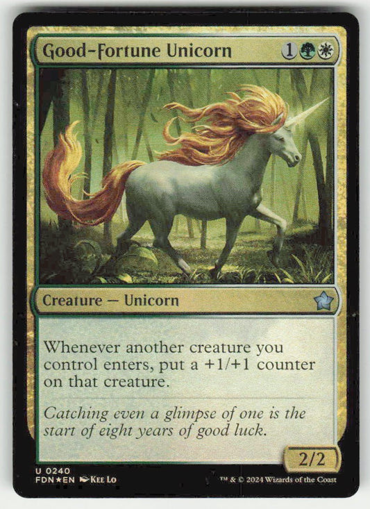 Good-Fortune Unicorn - Front