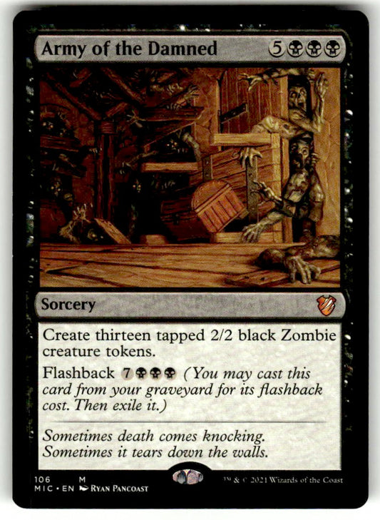 Army of the Damned - Front