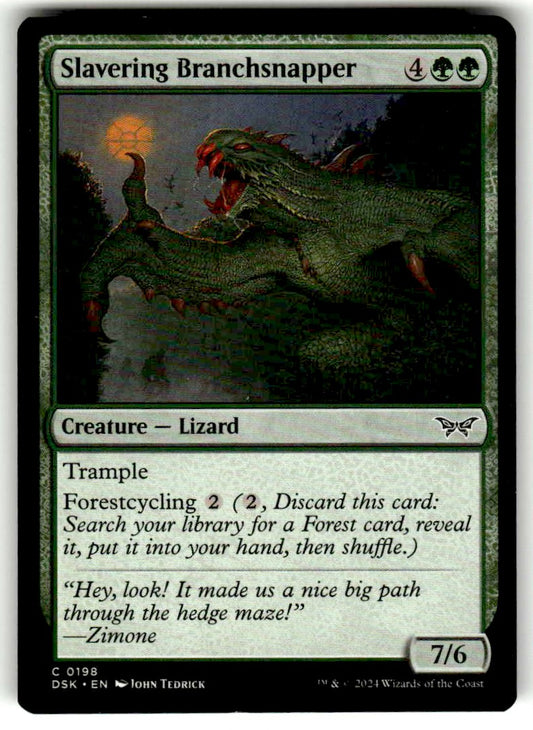 Slavering Branchsnapper - Front