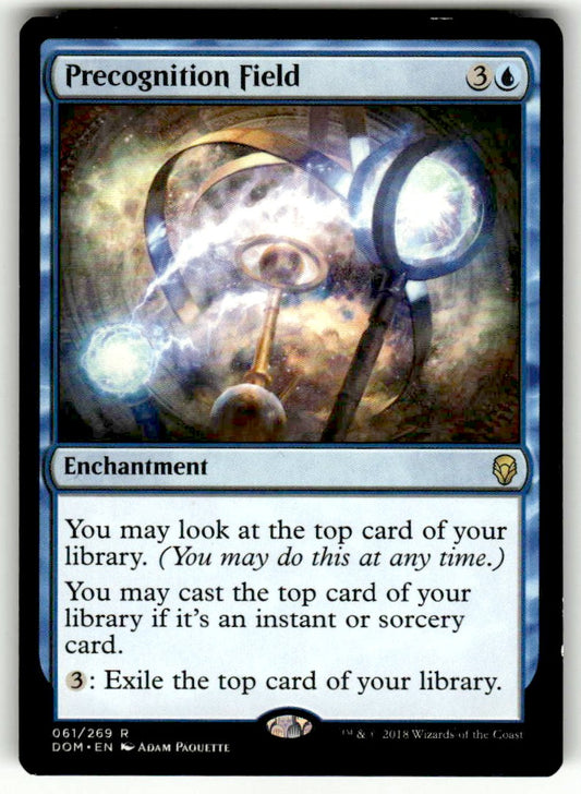 Precognition Field - Front