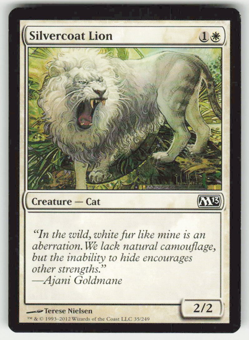 Silvercoat Lion - Front
