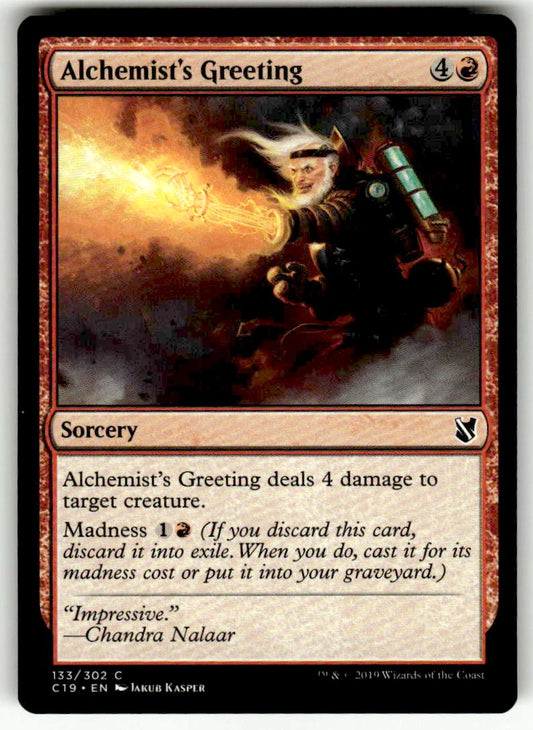 Alchemist's Greeting - Front