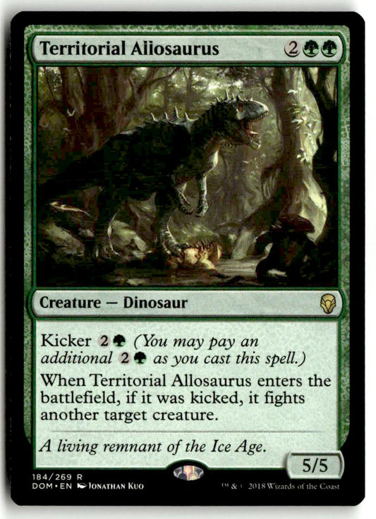 Territorial Allosaurus - Front