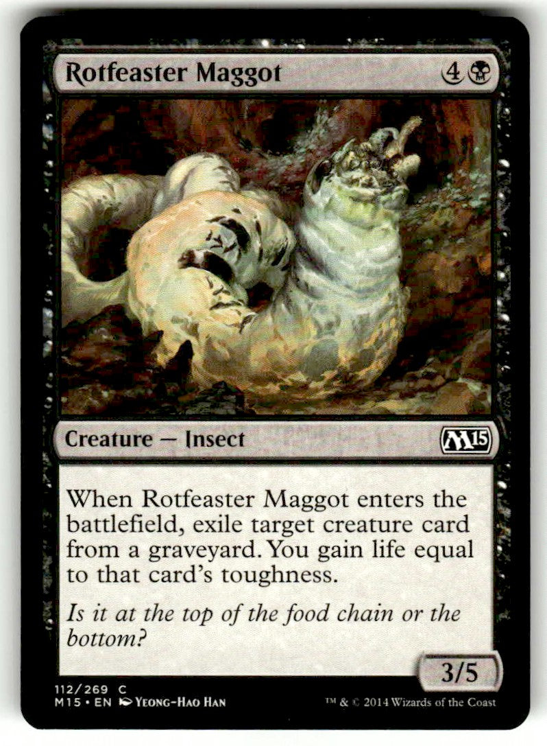 Rotfeaster Maggot - Front