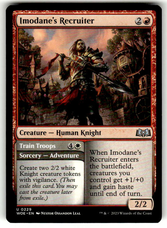 Imodane's Recruiter // Train Troops - Front