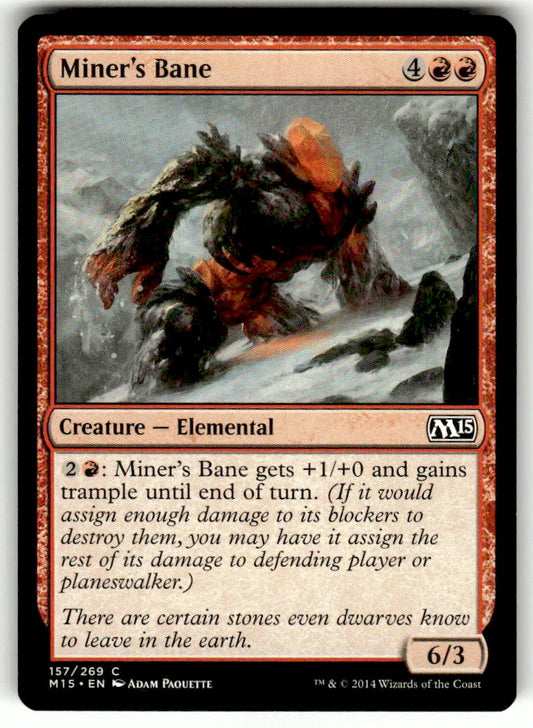 Miner's Bane - Front