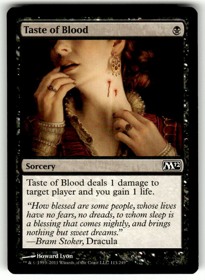 Taste of Blood - Front