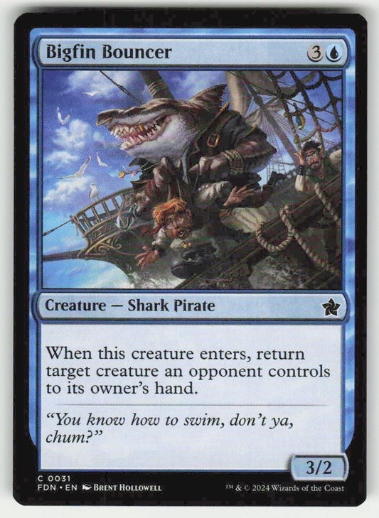 Bigfin Bouncer - Front