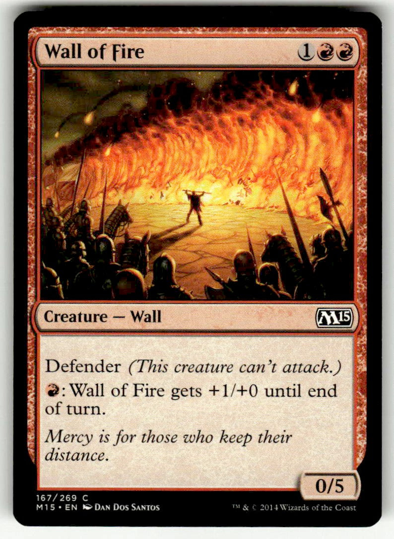 Wall of Fire - Front