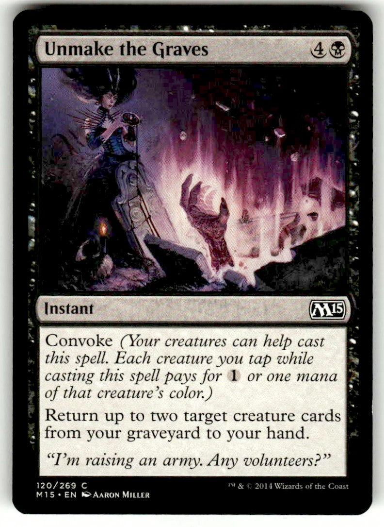 Unmake the Graves - Front