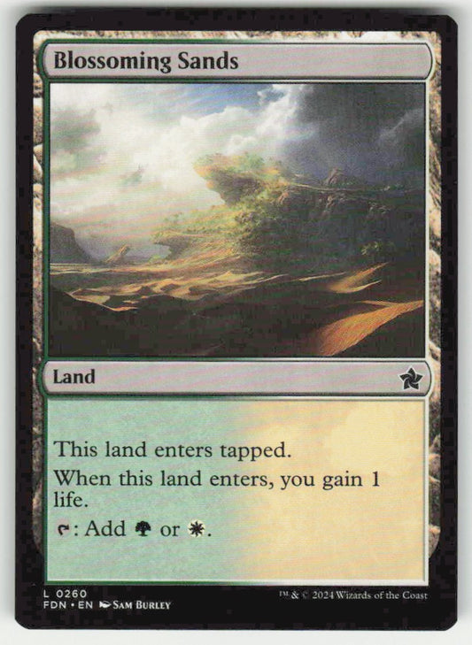 Blossoming Sands - Front