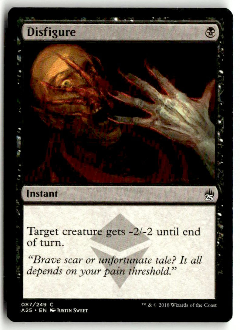 2018 Masters 25 87 Disfigure